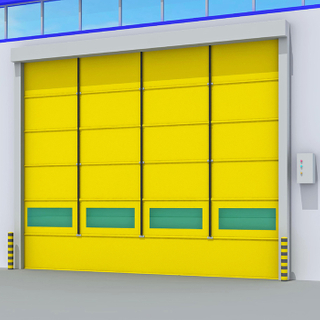 Stacking Rapid Door