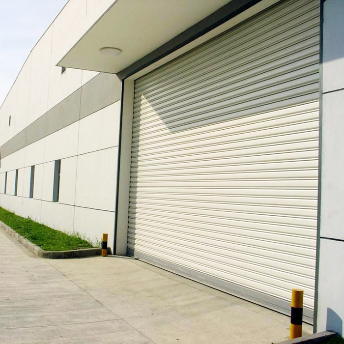 Steel Wind Resistant Roller Shutter Door