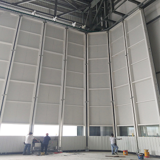 Round The Corner Hangar Door