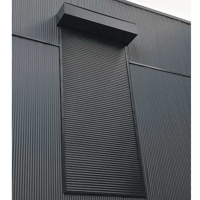 Steel Wind Resistant Roller Shutter Door