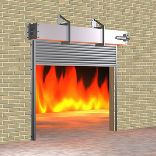 Steel Fire Roller Shutter Door